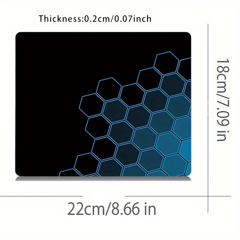 Geometric HD Gaming Mouse Pad Non-Slip Desk Pad