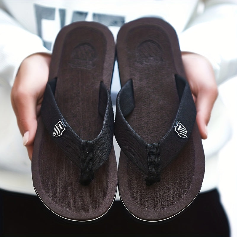 Men's Arch Support Flip Flops Lightweight Non-slip Sandals