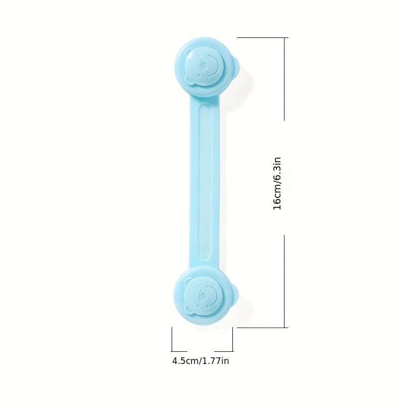 Baby Anti-pinch Long Strip Safety Lock Soft Rubber Lock Buckle