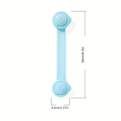 Baby Anti-pinch Long Strip Safety Lock Soft Rubber Lock Buckle