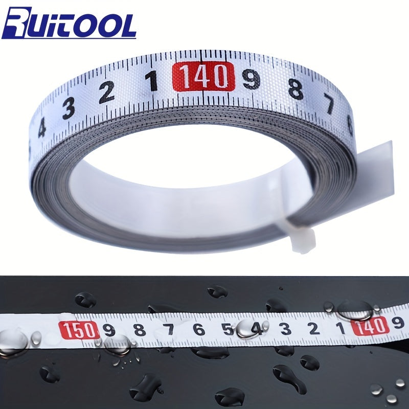 Miter Track Tape Measure Self-Adhesive Waterproof Metric Scale Tape