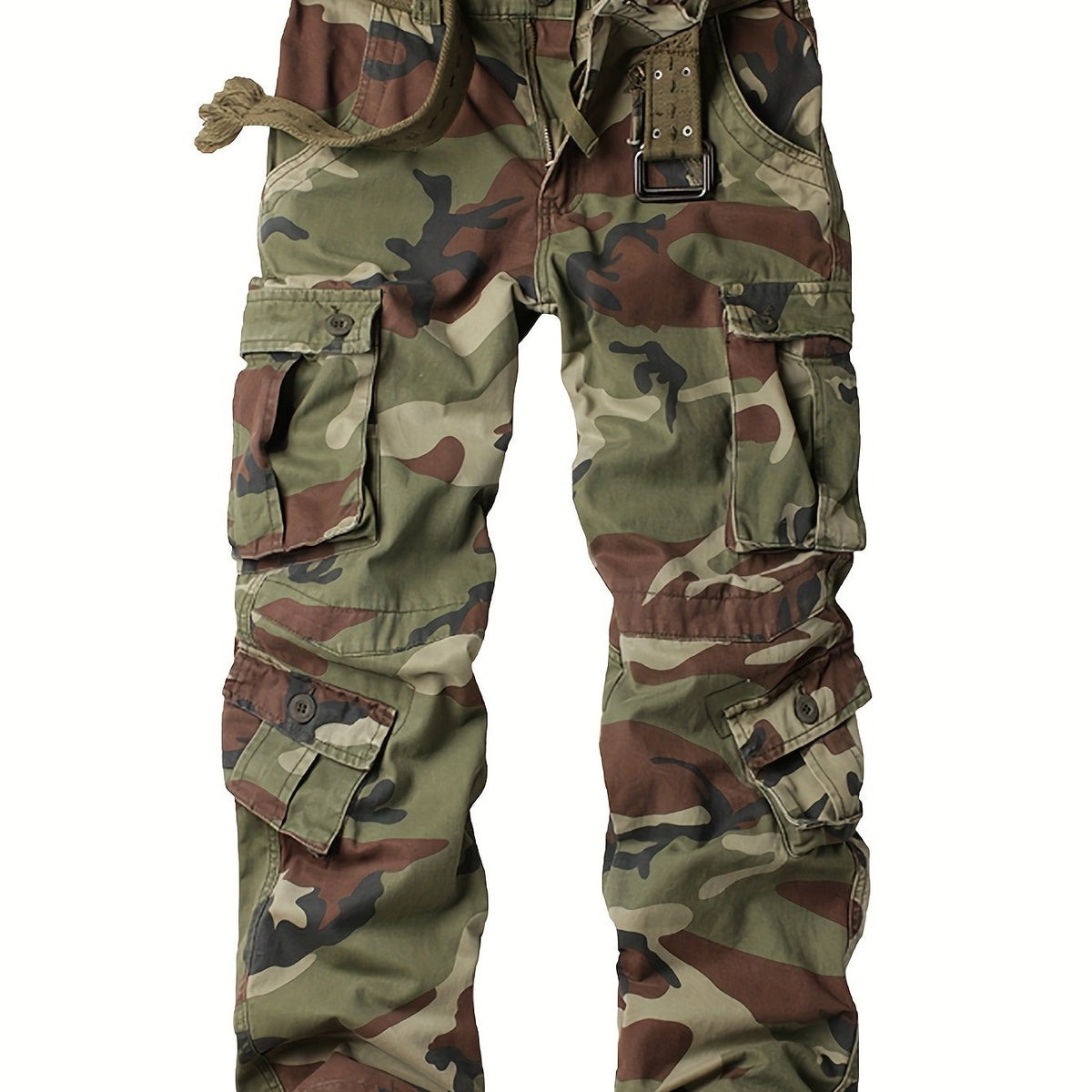 Men's Casual Military Tactical Cargo Pants with Pockets