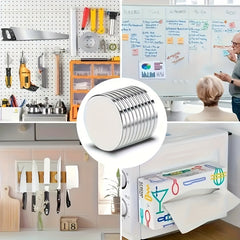 High Magnet Heavy Duty Small Circular Refrigerator Magnet for Office Use