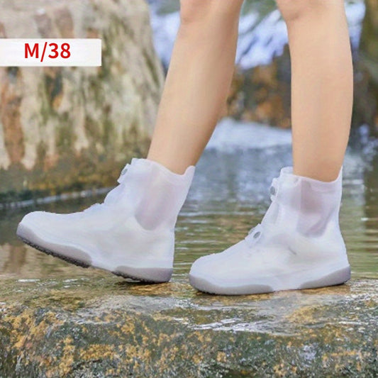 Waterproof Anti slip Shoe Cover Reusable for Women in Rainy Days