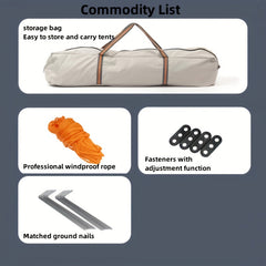 Waterproof Twin Style Tent for Outdoor Hiking Camping