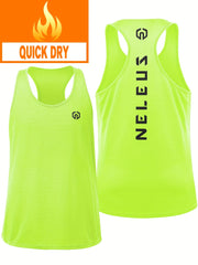 Men's Running Loose Tank Top Sleeveless Fast Dry Bodysuit