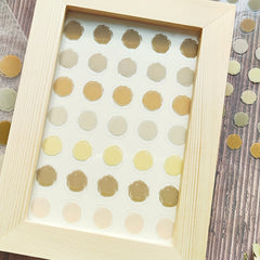 3-Pack Polka Dot Waterproof Marker Stickers