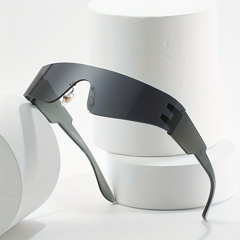Y2K Rimless Gradient Sunglasses UV400
