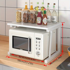 Microwave Oven Shelf Double Layer Storage Rack