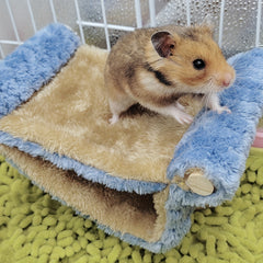 Double Layer Rat Hammock Cozy Bed for Small Pets