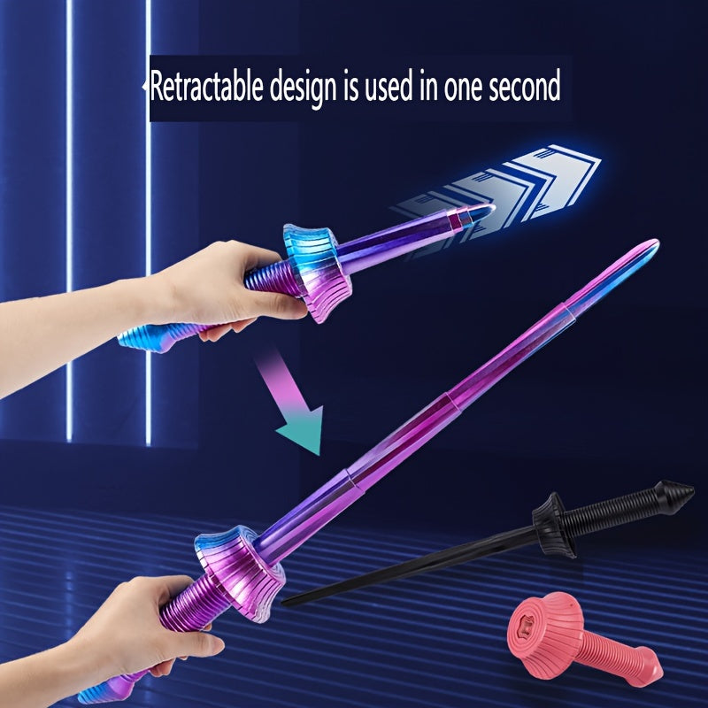 3D Printed Gravity Telescopic Samurai Sword Fun Decompression Toys