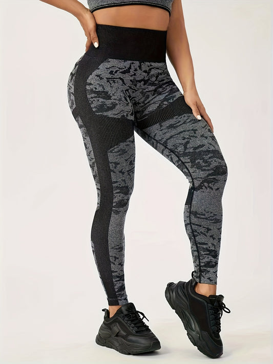 High Stretch Seamless Yoga Pants Slim Fit Seamless Yoga Leggings