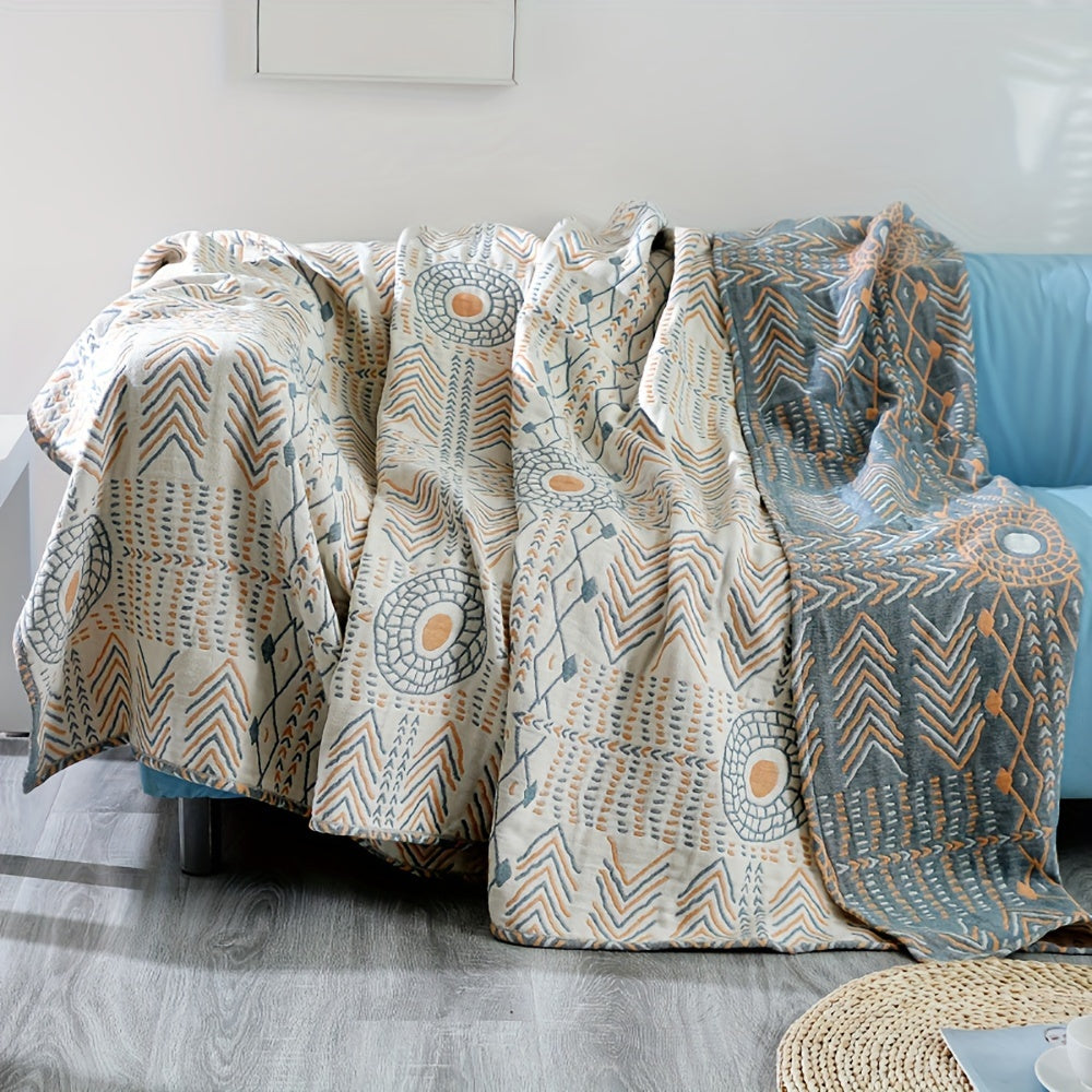 Bohemian Style Sofa Blanket Thick Cotton Soft Cover