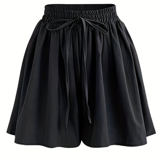  Basic Drawstring Shorts Women's Casual Stretch Shorts