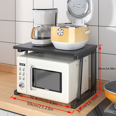 Microwave Oven Shelf Double Layer Storage Rack