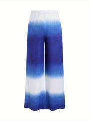  Ombre Print Long Sleeve Tee & Pants Set