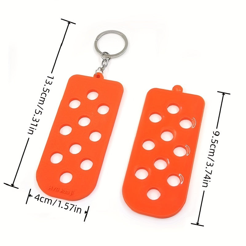 Silicone DIY Keychain Cartoon Party Decoration Widgets Children's Accessories