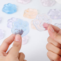 5pcs Cat Paw Stress Relief Fidget Toys Soft Rubber Gummies