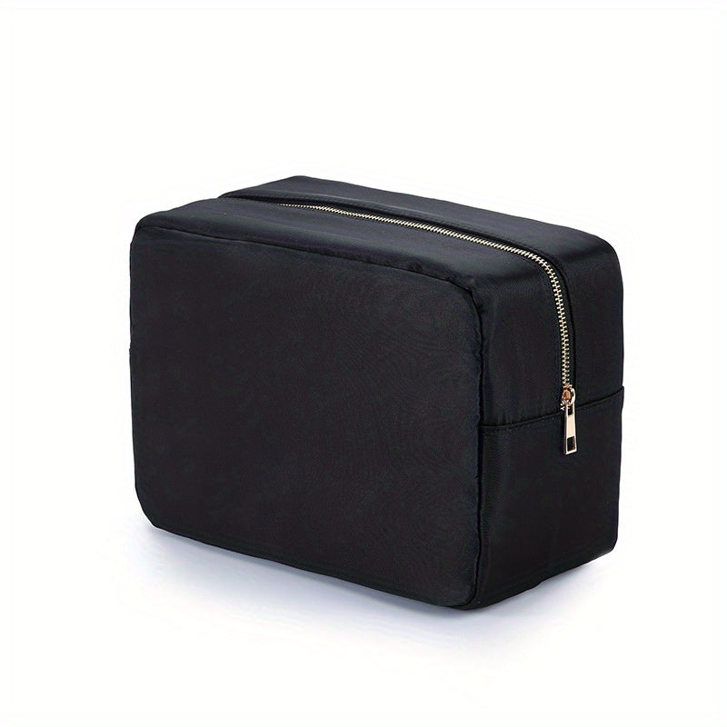 Waterproof Nylon Makeup Bag Travel Cosmetic Organizer Pouch with Zipper