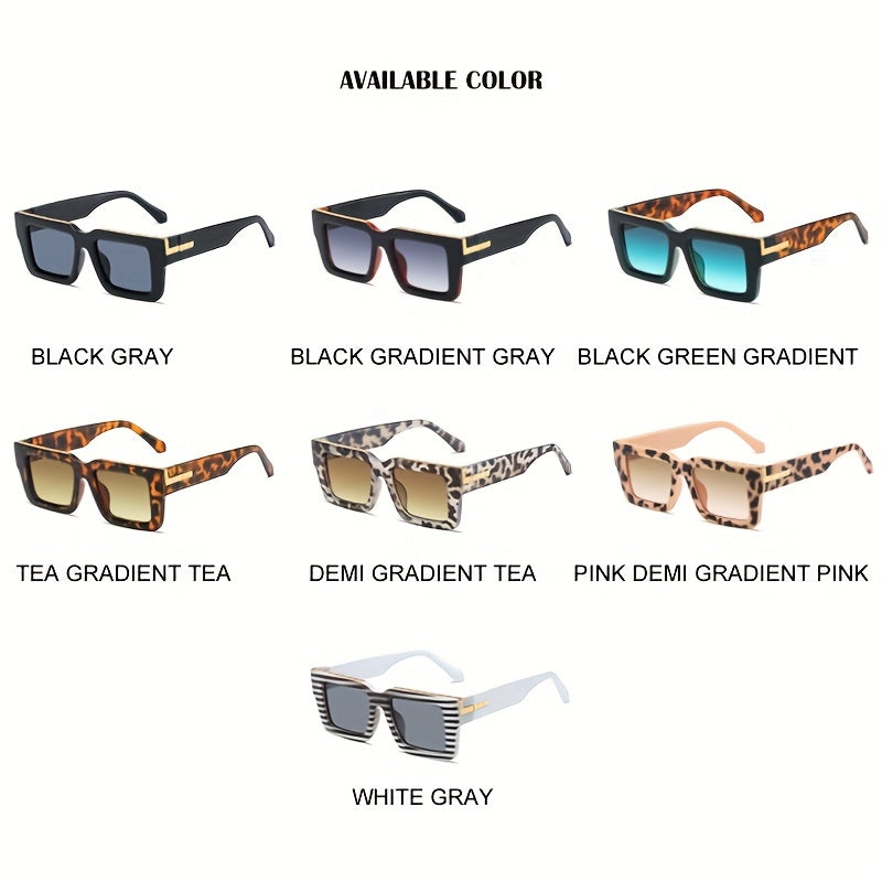 Men's UV Resistant Retro Sunglasses for Outdoor Parties