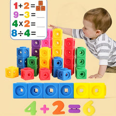 Math Link Cubes Set Of 100 Cubes Math Manipulatives For Kids Ages 5