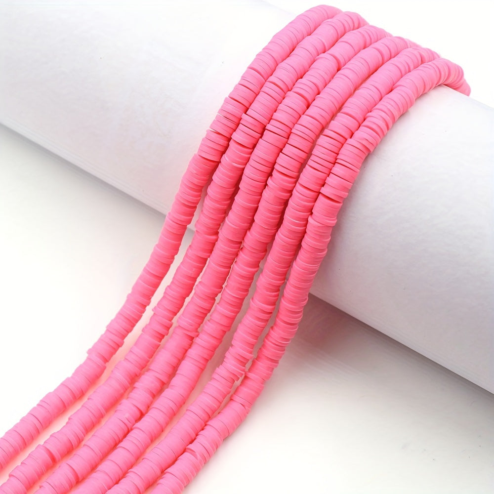6mm Luminous Polymer Clay Beads for Jewelry Making DIY Bracelets