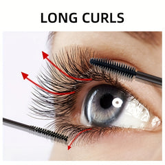 Colorful Waterproof Mascara Fast Drying Curling Extension Makeup