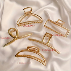 Large Metal Hair Claw Clip Hairpin Hair Styling Accessories