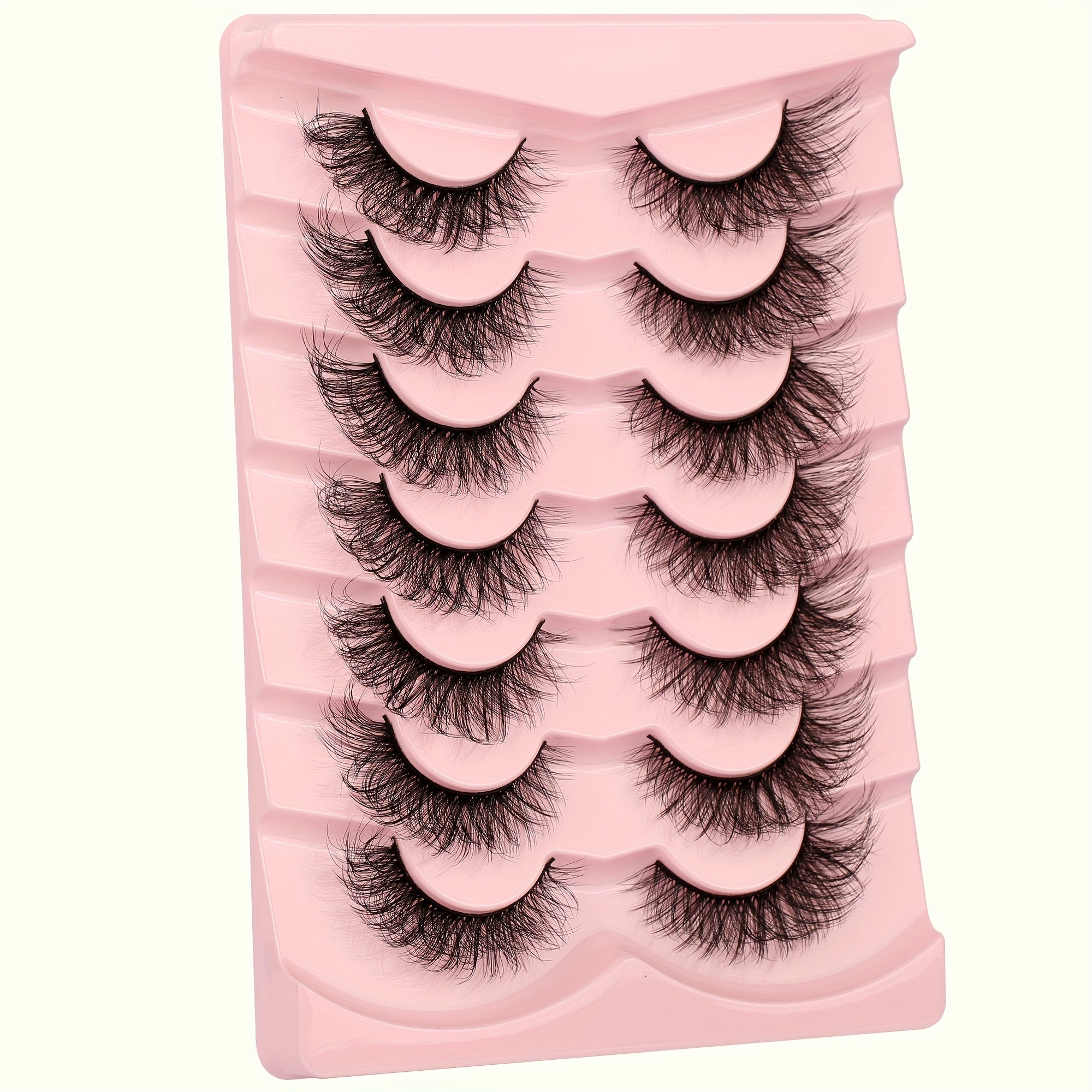 Fox Eye 3D False Eyelashes Natural Look Dramatic Volume