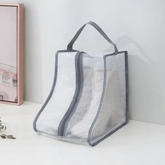 Boot Storage Bag for Short and Tall Boots, Clear Dust Cover for Shoes Packing