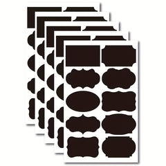 Irregular Blackboard Sticker Erasable Waterproof Movable PVC Blackboard Sticker