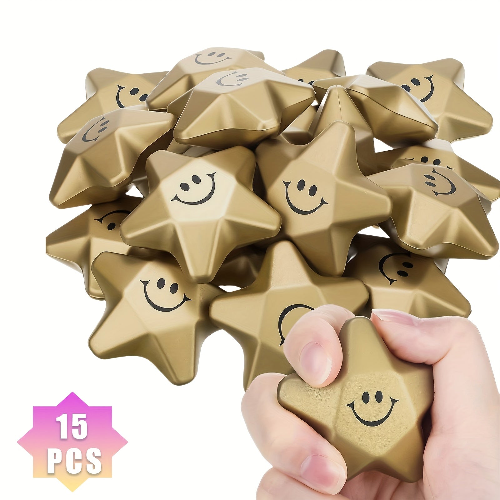 Star Stress Balls Mini Foam Balls for Stress Relief