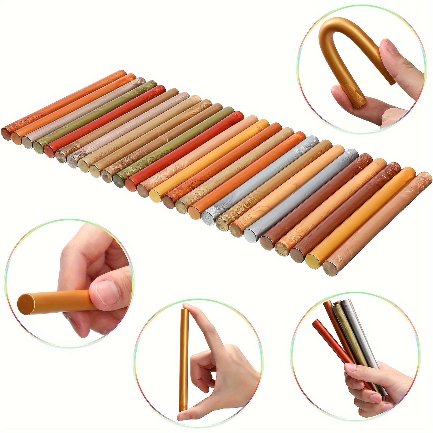 26 Colored Sealing Wax Sticks for Wedding Invitations DIY Crafts