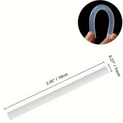 50pcs Hot Glue Gun Stick Transparent Hot Melt Adhesive DIY Jewelry Glue Strip