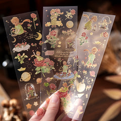 'The Little Prince' Fantasy Planet Rose Decoration Stickers