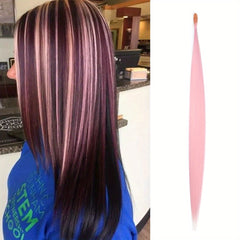 Colorful Rainbow Hair Extensions I Tip Hair Pieces for Parties and Costumes