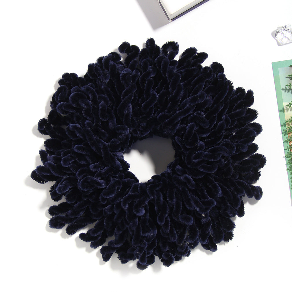 Rubber Hijab Hair Flexible Band Bow Large Headwear Scrunchie Headband