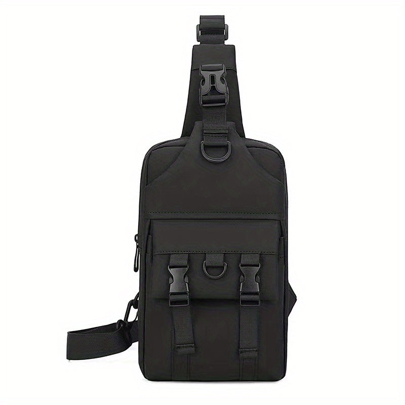 Men's Casual Chest Bag Crossbody Bag Waterproof Shoulder Handbag