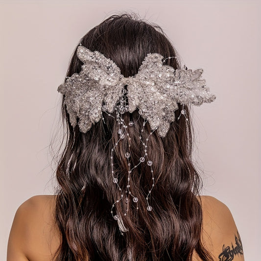 Zircon Back Head Insert Comb Bridal Head Jewelry