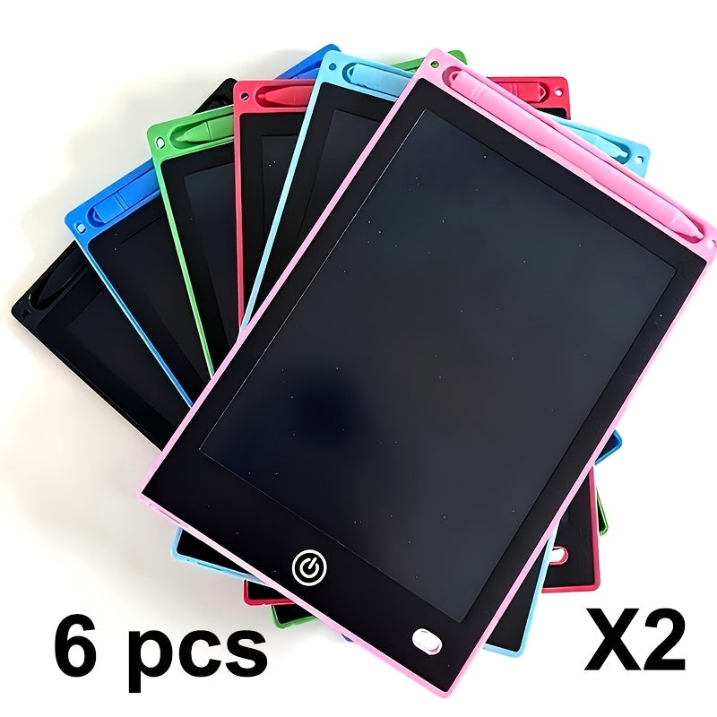 AOUDAI 8.5 Inch LCD E Whiteboard Screen with Eraser Button & PVC Frame