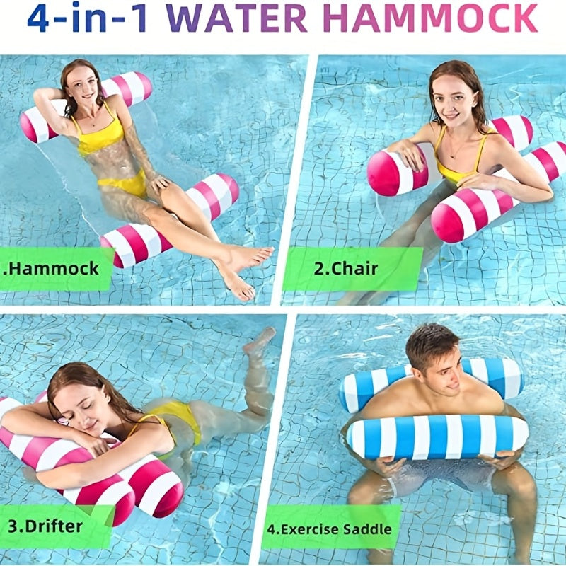 4-in-1 Inflatable Hammock Pool Float