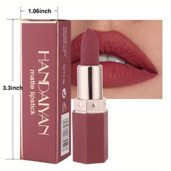 6-Piece Matte Lipstick Set Non-Stick Cup Lip Glaze