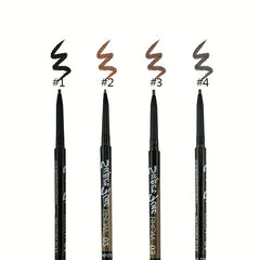Auto Rotating Eyebrow Pen Double Head Ultra Slim Pencil w/ Brush 4 Colors