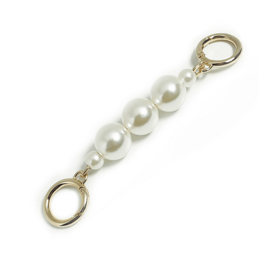 Faux Pearl Strap Extension Chain Handbag Accessories Shoulder Bag Extended Strap