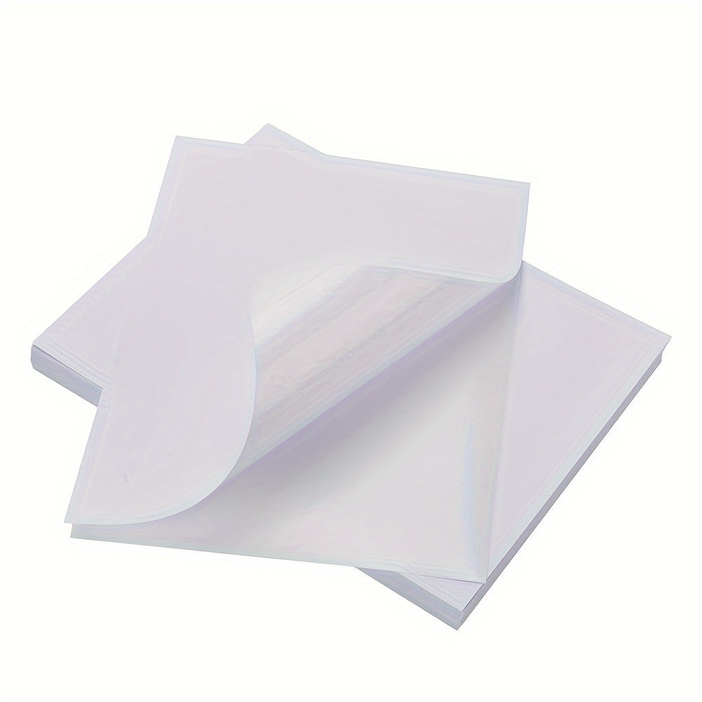 10 Sheets Matte Sticker Paper for Laser Inkjet Printers - A4 Size