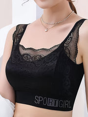 Lace Wireless Bra Full Coverage Lingerie