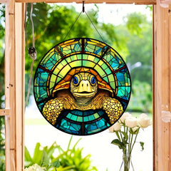 Turtle Window Hanging Suncatcher Chain Home Decor Gift