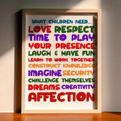 Modern Cartoon Art Wall Sticker for Kids Room Decor