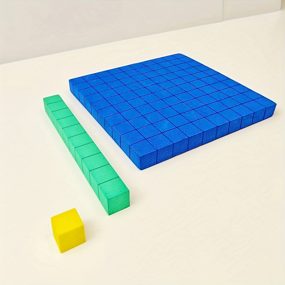 130 Pcs Foam Base Ten Blocks Math Manipulatives K 3 Counting Math Halloween
