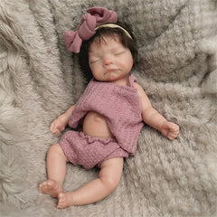 Handcrafted Silicone Youngsters Girl Doll Soft Touch & Clothes